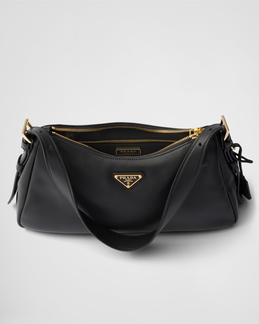 Prada Aimée Medium Leather Shoulder Bag - Image 3